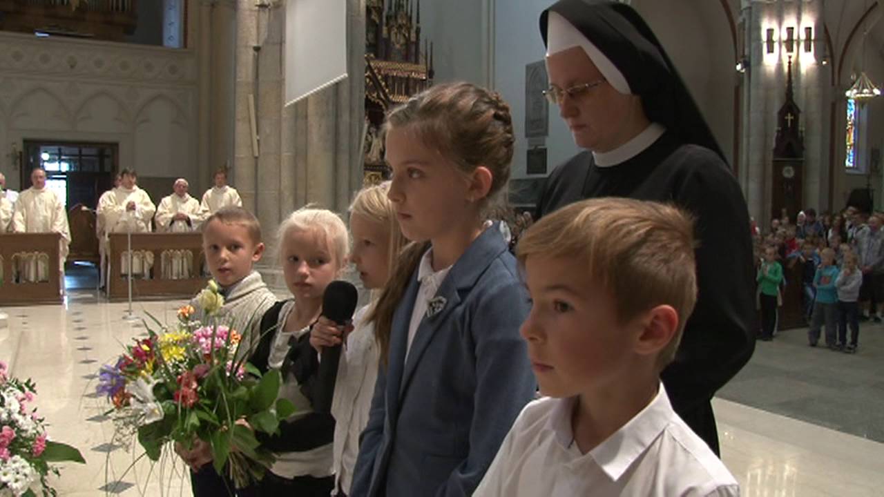 Odpust w Archikatedrze Łódzkiej - dzieci